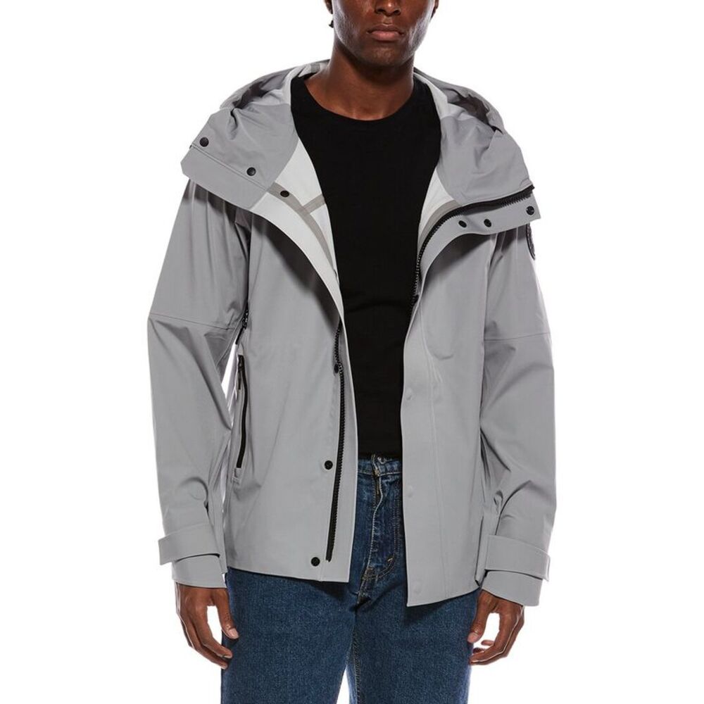 Canada Goose Mens  Rupert Rain Jacket, Gray